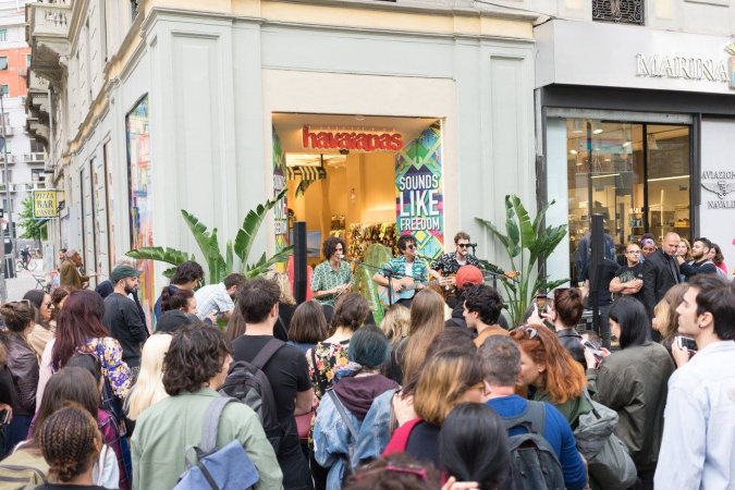 Opening Havaianas Store Milano | WeAreYou